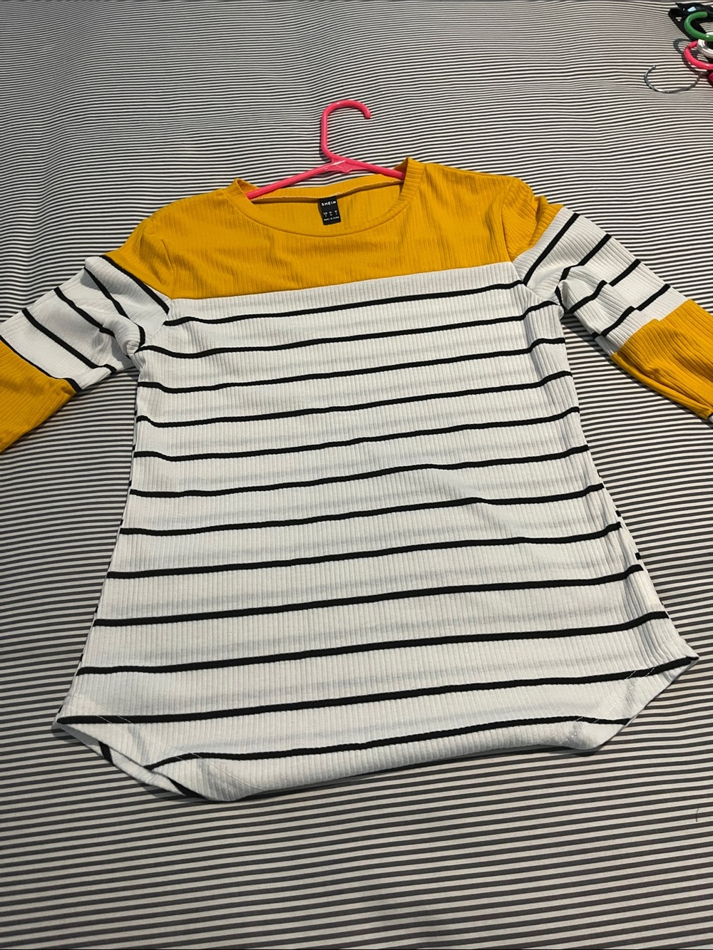 Cute long sleeve from SHEIN. Nothing wrong just too small up top.